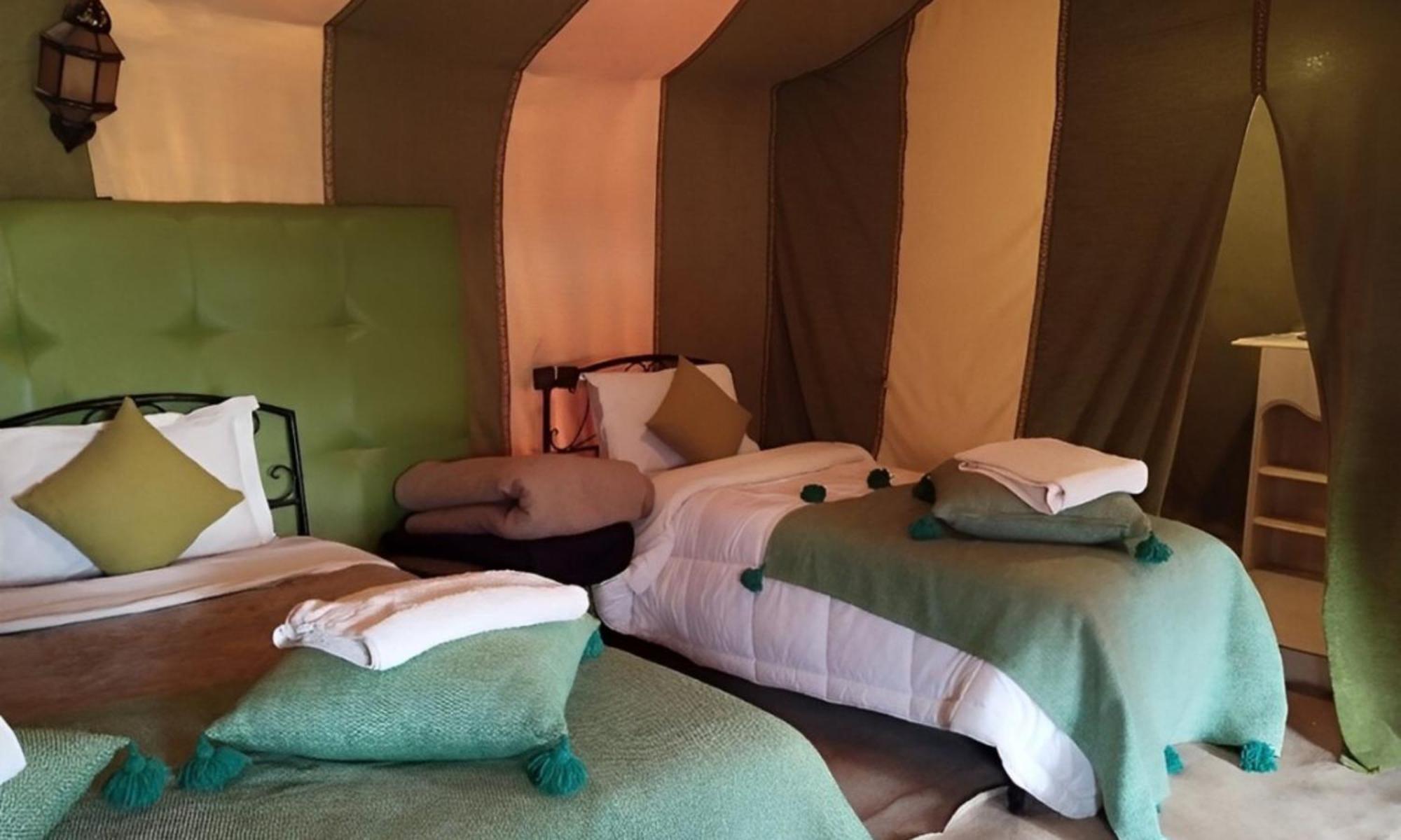 Luxury Desert Camp Campsite